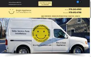 Bright Appliance website