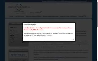 Circle Health Family Medicine – Westford website