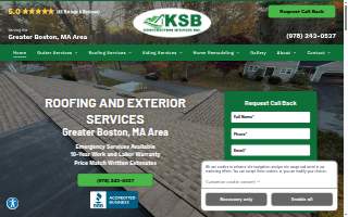 KSB Construction and Roofing of Westford