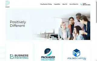 Pro Print of Westford website