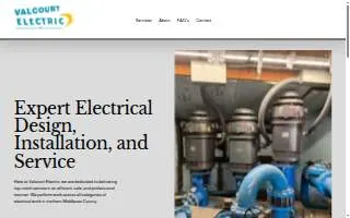 Valcourt Electric website