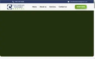 Columbian Square Dental of Weymouth website