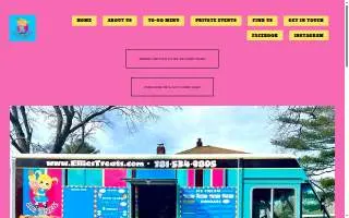 Ellie's Treats - Ice Cream Trucks & Catering of Weymouth website
