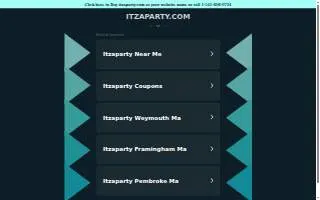 Itzaparty of Weymouth website