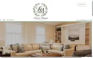 Lauren Morgan Interior Design website