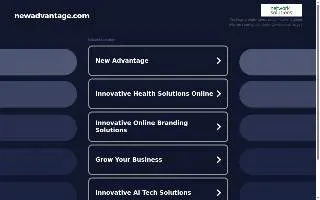 New Advantage of Weymouth website