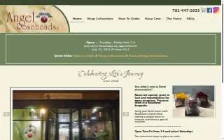 Angel Rosebeads website