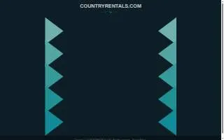 Country Rentals of Whitman website
