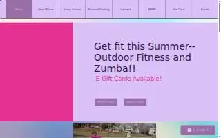 Diana K Fitness website