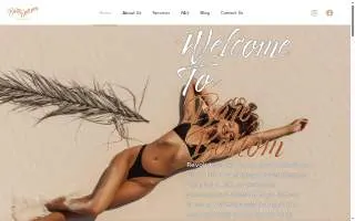 Bare Bottom Tanning & Airbrush Salon of Wilmington website