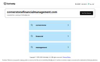Cornerstone Financial Management LLC