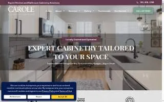 Carole Kitchen and Bath Design of Winchester website