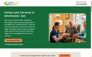 Home Care Winchester MA website