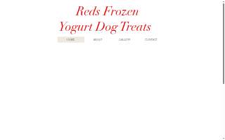 Reds Frozen Yogurt Dog Treats