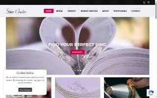 Simms II Jewelers website