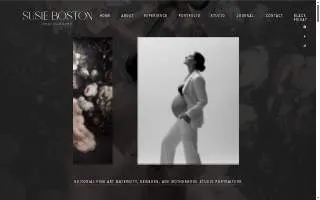 Susie Boston Photography website