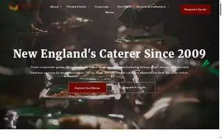 Wildfire Catering of Winchester website