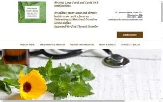 Winchester Natural Health Associates website