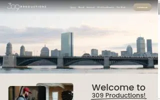 309 Productions of Revere website