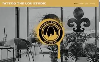 Lou Tattoo Studio website