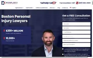 Michael Kelly Injury Lawyers of Winthrop website