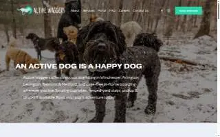 Active Waggers Inc. of Winchester website