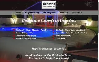 Bonanno Construction website