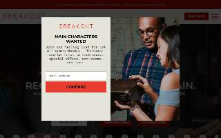 Escape room center