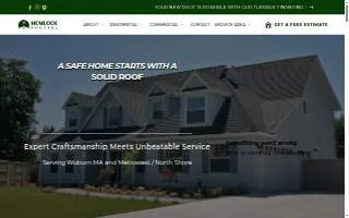 Hemlock Roofing LLC website