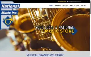 National Music Inc. website