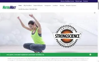 NutriMost Wellness & Weight Loss website