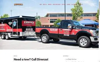 Direnzo Towing & Recovery (Southgate Island) website