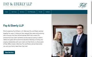 Fay & Eberly LLP website