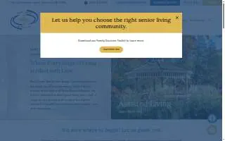 Notre Dame Health Care website