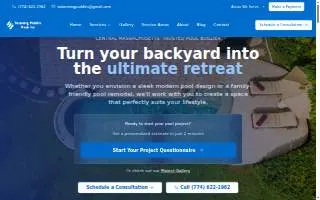 Swimming Puddles Pools website