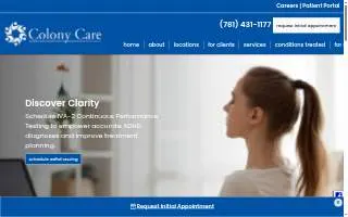 Colony Care website