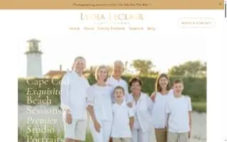 Lydia Leclair Photography website