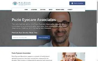 Puzio Eyecare Associates website
