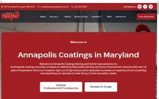 Annapolis Coatings website