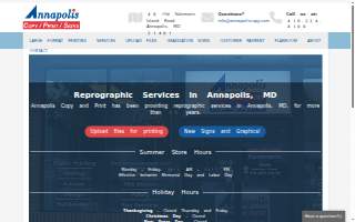 Annapolis Copy & Print, Inc.