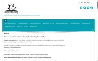 Annapolis Dance Academy website