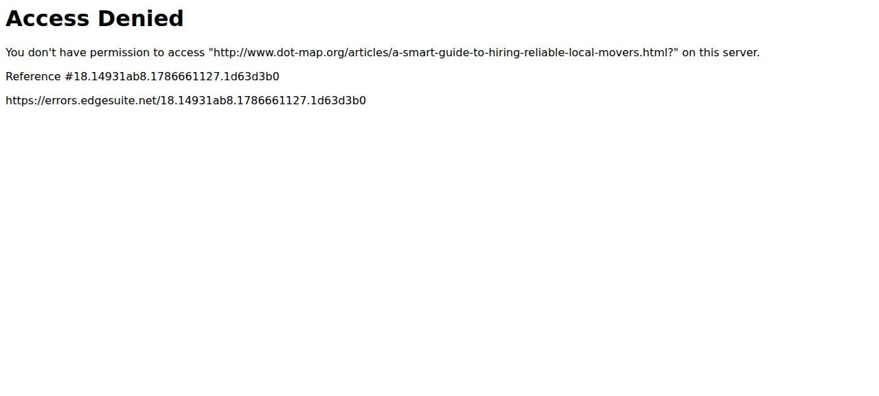 Annapolis Mover's website