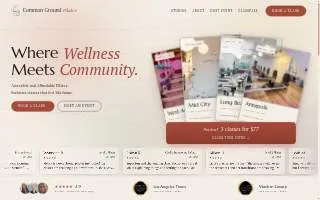 Annapolis Pilates website