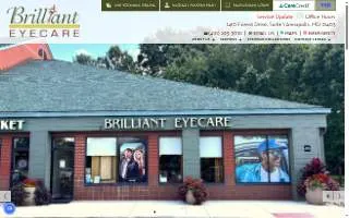Brilliant Eyecare website
