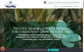 Charter Senior Living of Annapolis website