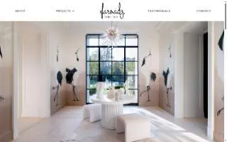 Farnady Interiors website