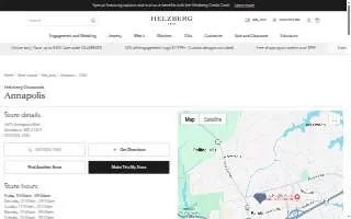 Helzberg Diamonds of Annapolis website
