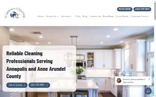Crabtown Cleaning website
