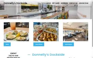 Donnelly's Dockside website