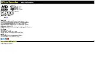 HiTech Upgrades of Arnold website